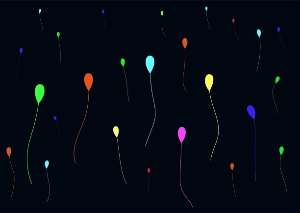 彩色的气球图片下载