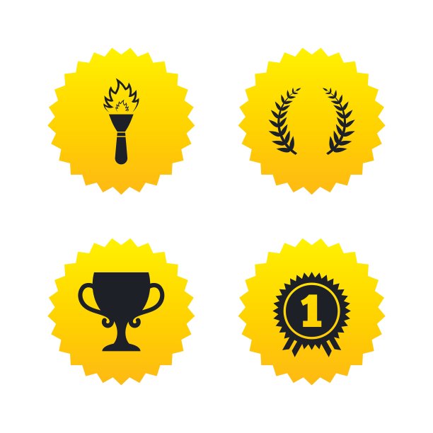 第一名奖励杯图标奖的获胜者图片下载