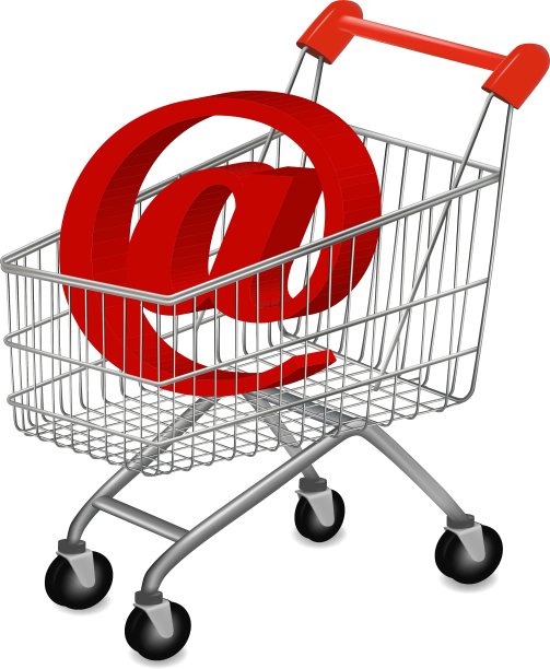 购物车与电子邮件图片下载