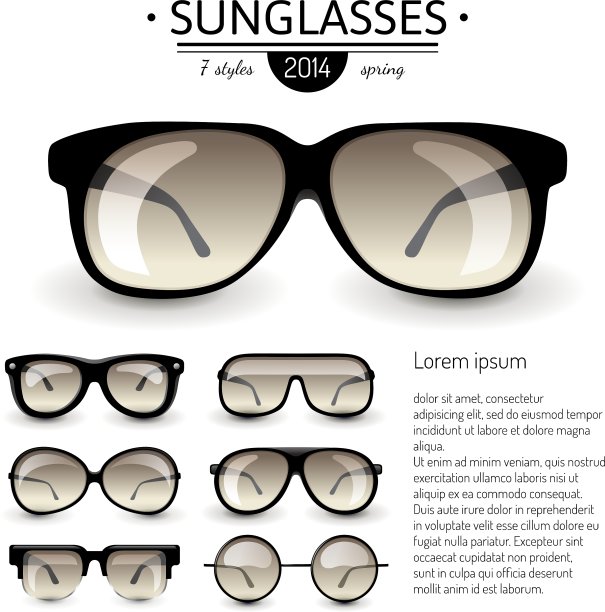太阳镜图片下载