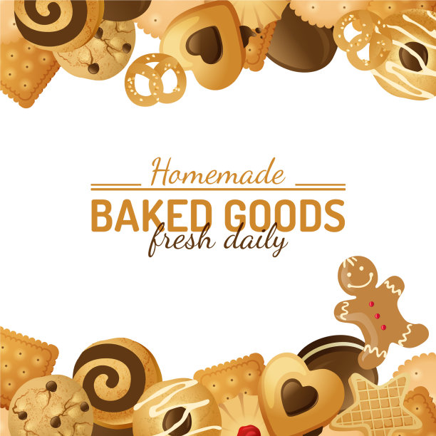 饼干的背景图片下载
