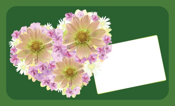 婚礼或情人节卡片图片下载