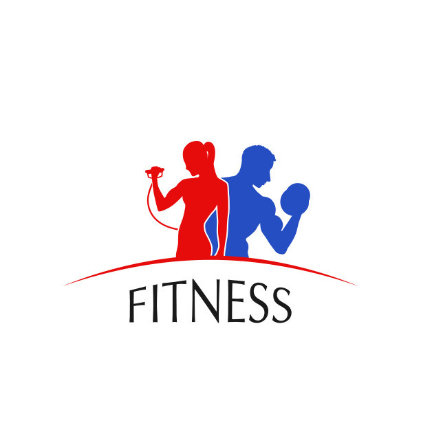健身中心的标志图片下载