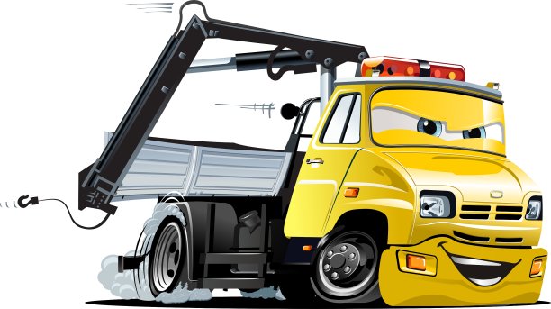 卡通拖车图片下载