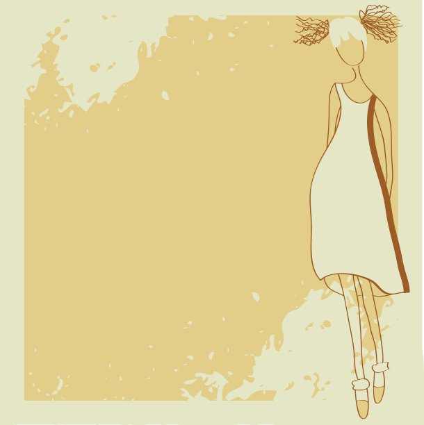 年轻的女孩图片下载