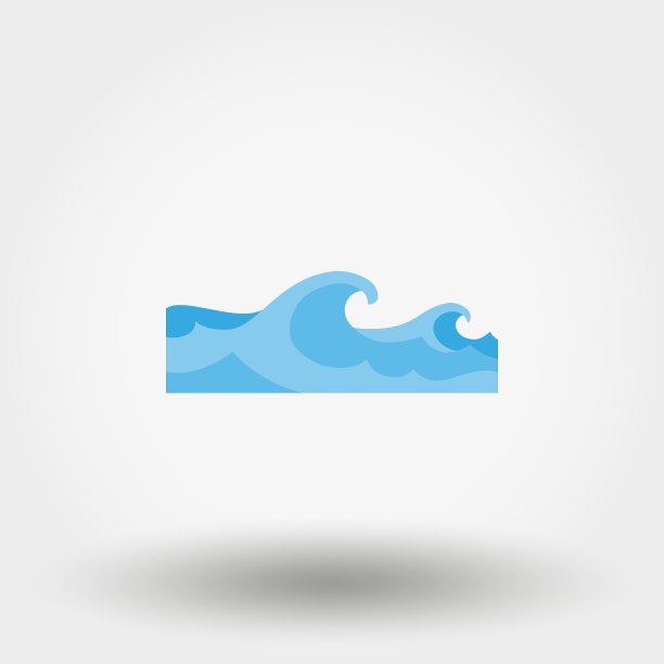 海浪图标图片下载