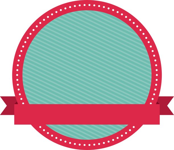 框架与丝带孤立的图标设计图片下载