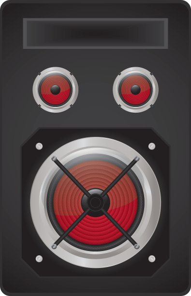 音箱音乐声音小工具图标图形图片下载