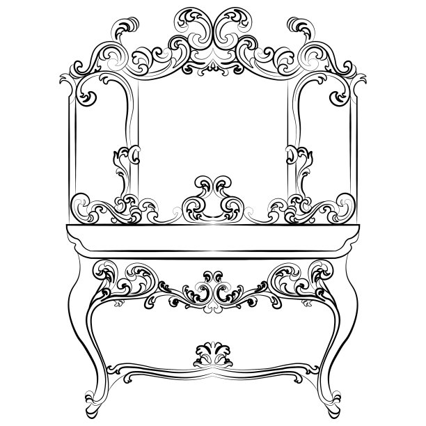 巴洛克皇家豪华风格家具图片下载