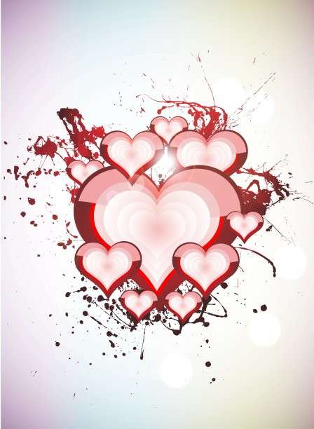 心的背景图片下载