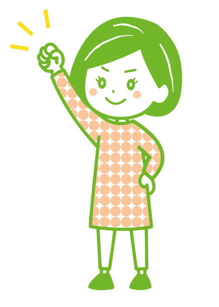 这是一个女人做出决定的例子。矢量图像。图片下载