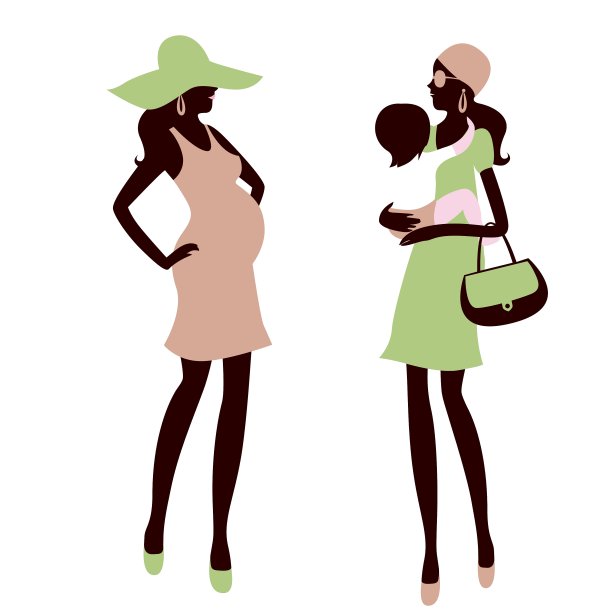 时尚的孕妇图片下载