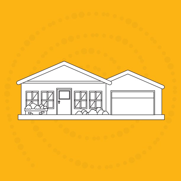 住宅图标设计图片下载