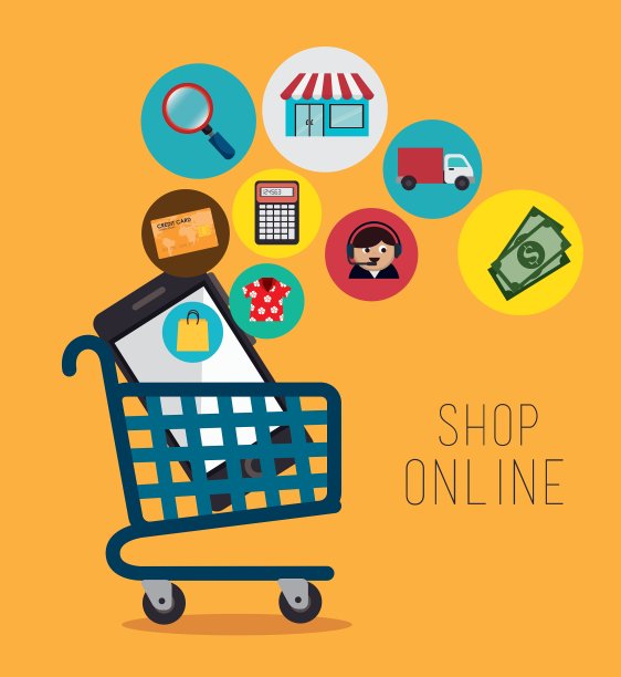 购物的设计图片下载