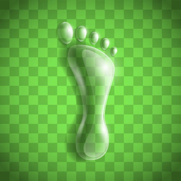 足迹如同透明的一滴图片下载