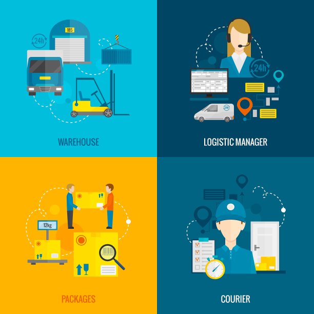 物流平组图片下载