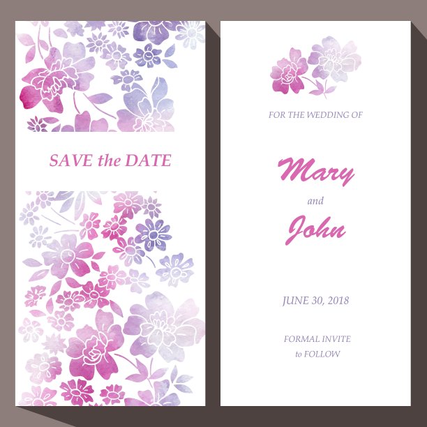 卡片模板保存日期宝贝图片下载