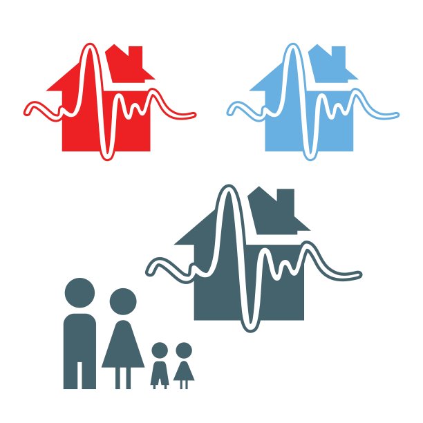 地震保险图标图片下载