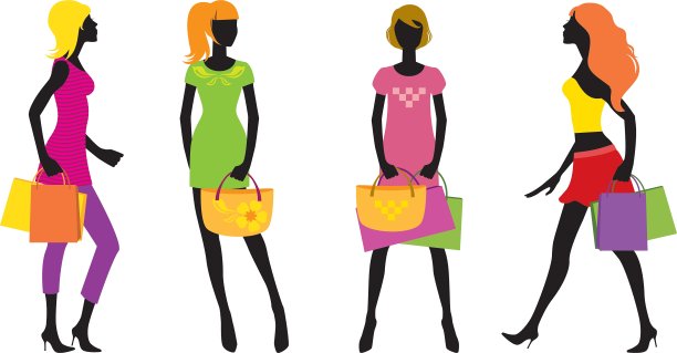 时尚的女孩图片下载