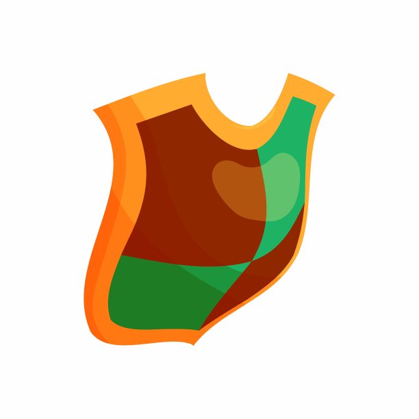 保护盾概念图标卡通风格图片下载