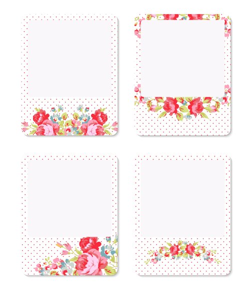 粉红色背景的红玫瑰卡片图片下载