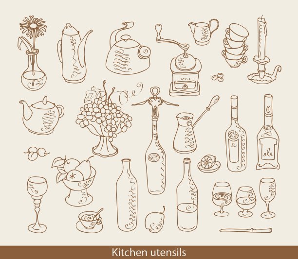 厨房用具图片下载