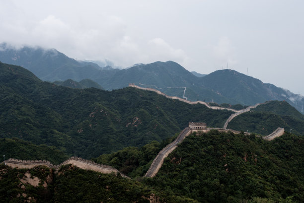 中国的长城，来自八达岭图片下载
