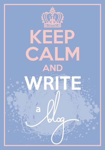 有引用的海报，保持冷静，继续写博客图片下载