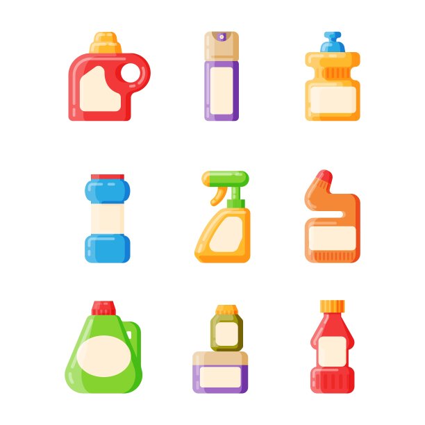 瓶模板空白包装容器图片下载