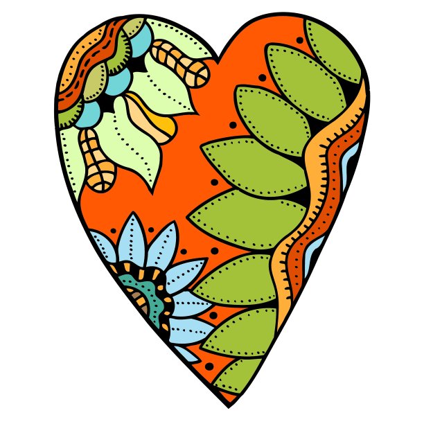 花式心形图片下载