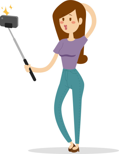 自拍女孩图片下载