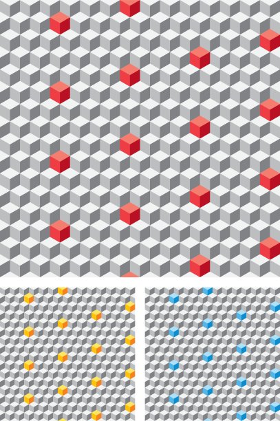 背景与灰色和斑点立方体图片下载