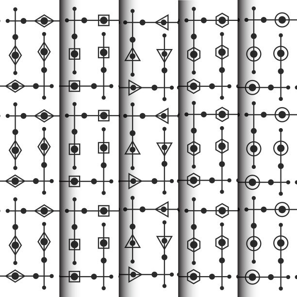 299几何和点图案集图片下载