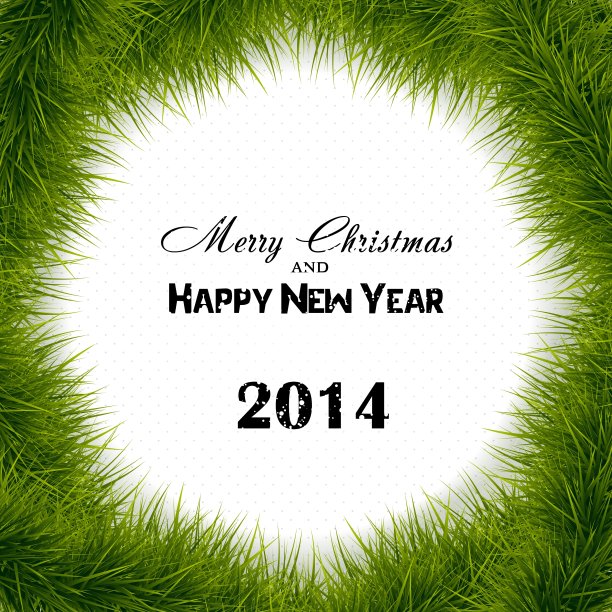 圣诞树背景框图片下载