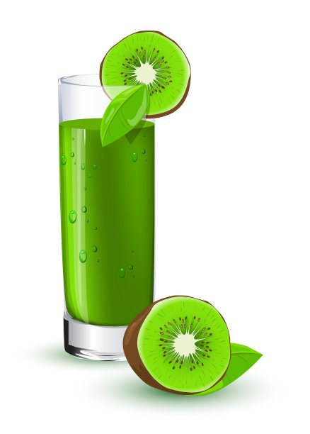 猕猴桃的鸡尾酒图片下载