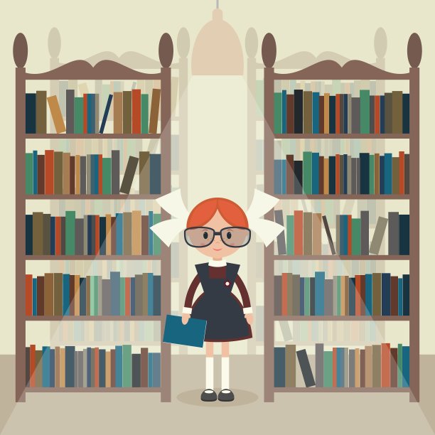 图书馆里的苏联女学生图片下载