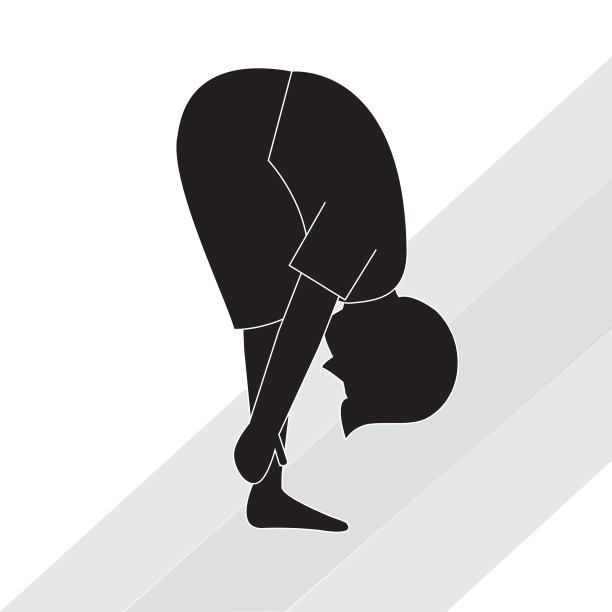 瑜伽图标设计图片下载