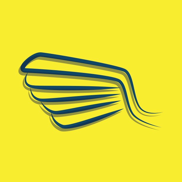 翅膀图标设计图片下载