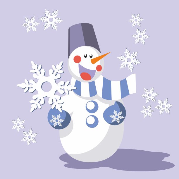 雪人颜色08年图片下载