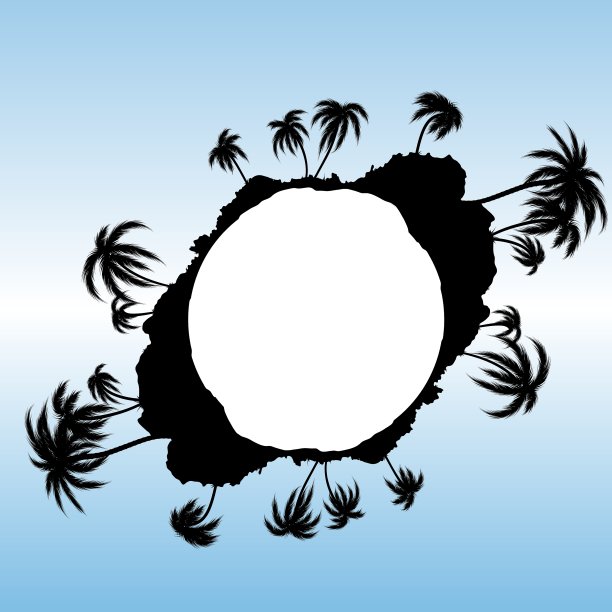 棕榈树的背景图片下载