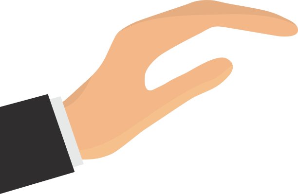 人的手掌手势图标图形图片下载