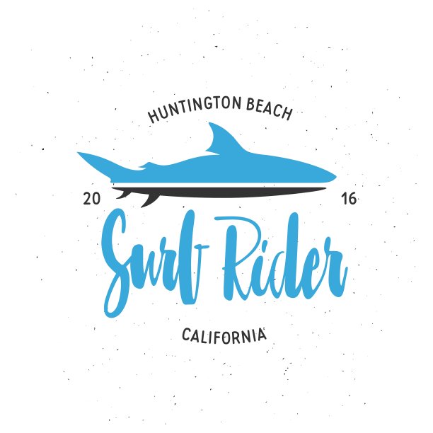 冲浪骑手t恤图形复古风格图片下载