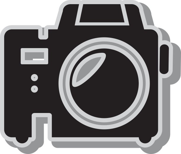 复古相机图标图片下载