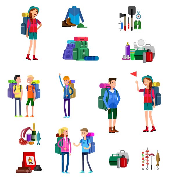 孩子夏令营图片下载