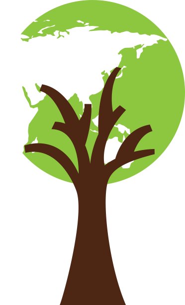 树木植物生态标志图片下载