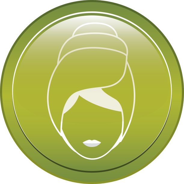 孤立女性和水疗中心的概念设计图片下载