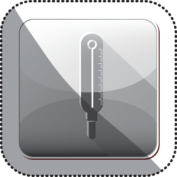 隔离式医疗体温计设计图片下载