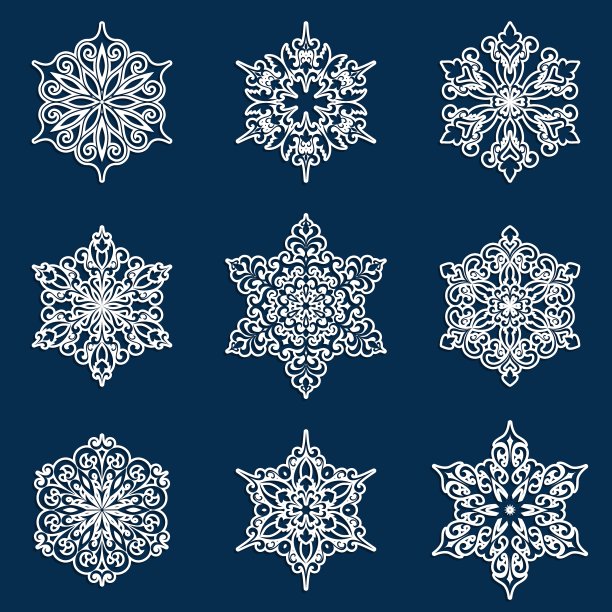 雪花组图片下载