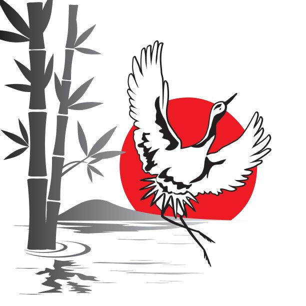 日本的起重机图片下载