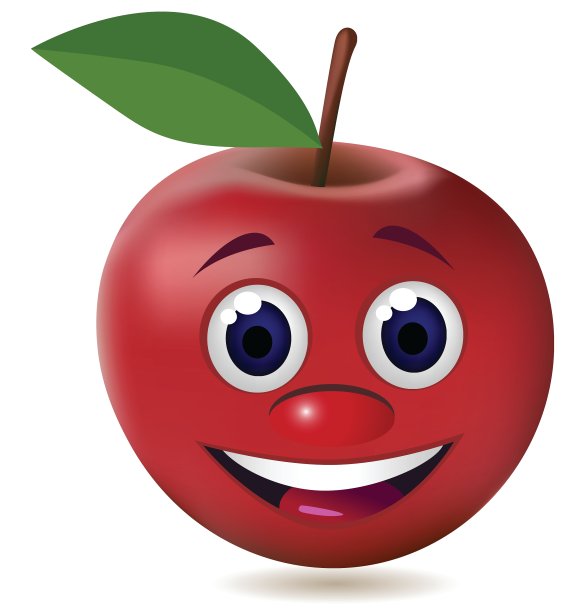 苹果的角色图片下载